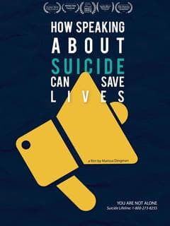 How Speaking About Suicide Can Save Lives poster